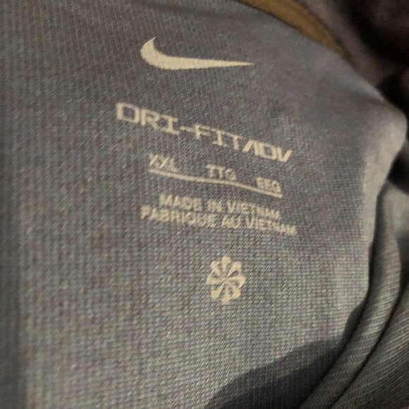 Nike FD5833-410 Men's 2XL XXL Golf Tour Dri-FIT ADV 1/4 Zip LS Long Sleeve Top - Picture 10 of 10